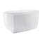Aqua Eden 51.19 L, 29.5 W, Glossy White, Acrylic VTSQ513024 - alternate 2